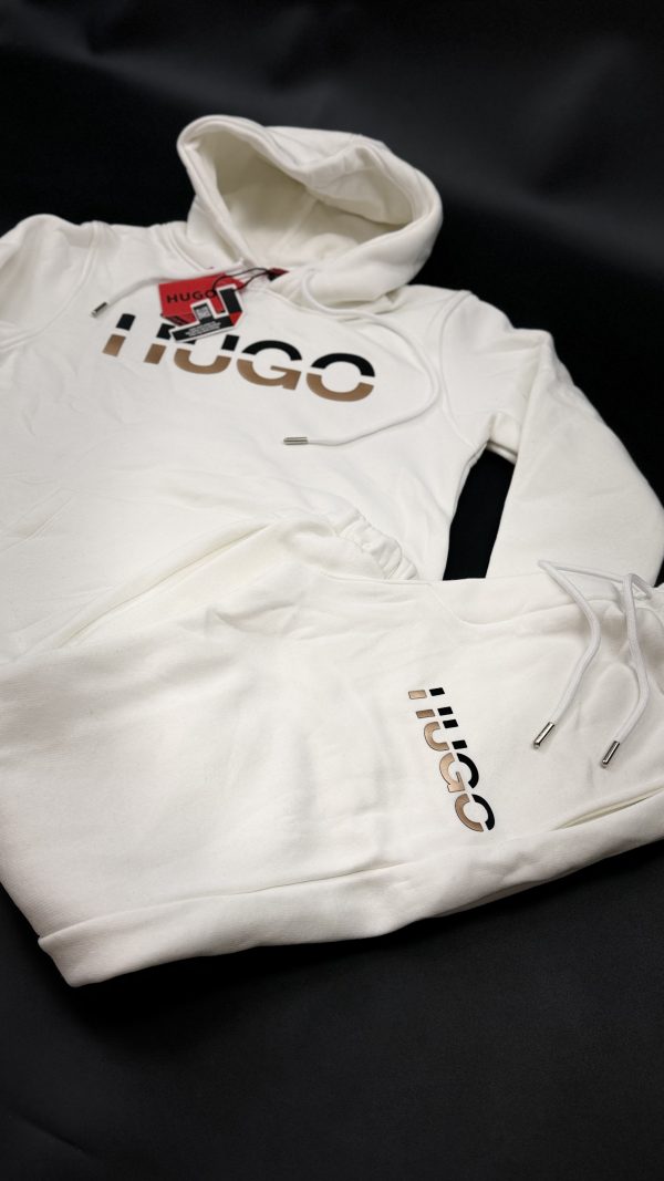 Hugo Boss Eşofman Takımı /Beyaz 3 İplik - Görsel 2