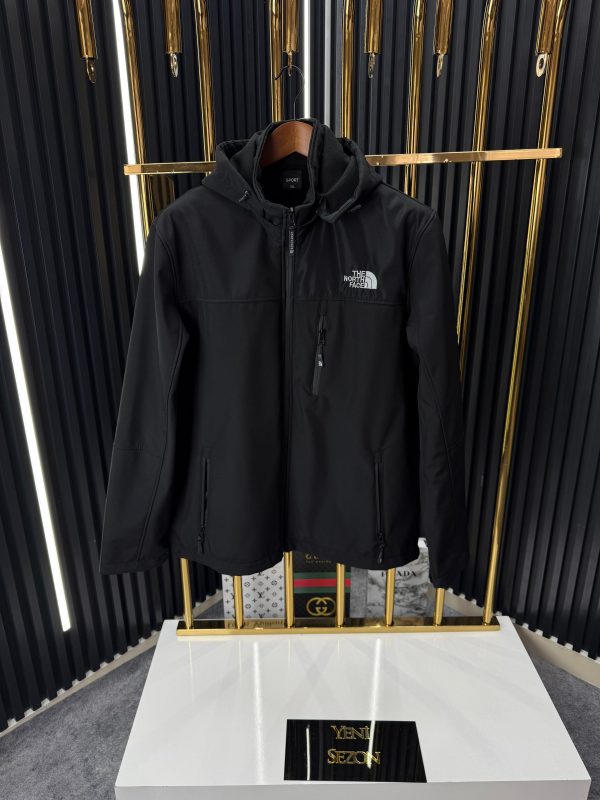 Softshell NF Siyah Mont -Battal Beden