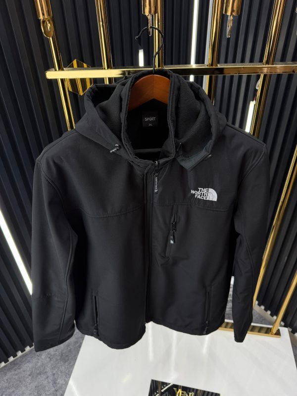 Softshell NF Siyah Mont -Battal Beden - Görsel 2