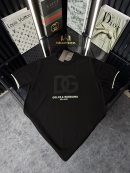 D&G Örme Triko Tshirt /Siyah