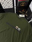 KARL LAGERFERD Haki Bisiklet Yaka Tshirt