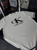 CK Örme Triko Tshirt /Beyaz
