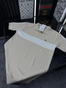 LCST Şeritli Örme Triko Tshirt