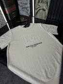 D&G Örme Triko Tshirt /Beyaz
