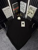 AMİ Örme Triko Tshirt /Siyah