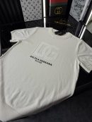 D&G Örme Triko Tshirt /Beyaz