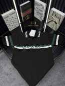 LCST Polo Yaka Örme Triko Tshirt /Siyah