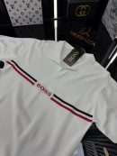 BSS Polo Yaka Örme Triko Tshirt /Beyaz