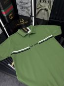 BSS Polo Yaka Örme Triko Tshirt /A.Yeşil