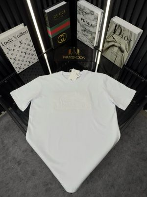 LCST Bisiklet Yaka Tshirt  /Beyaz