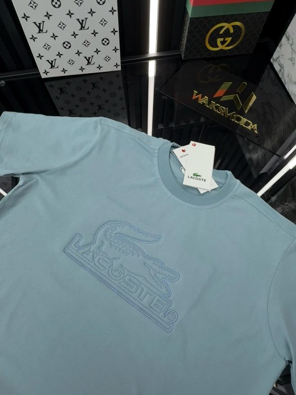 LCST Bisiklet Yaka Tshirt  /Mavi - Görsel 2