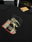 BRBRY Bisiklet Yaka Tshirt /Siyah BB