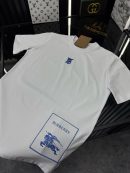 BRBRY Bisiklet Yaka Tshirt M/Beyaz