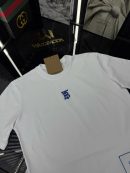BRBRY Bisiklet Yaka Tshirt M/Beyaz