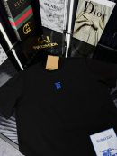BRBRY Bisiklet Yaka Tshirt M/Siyah