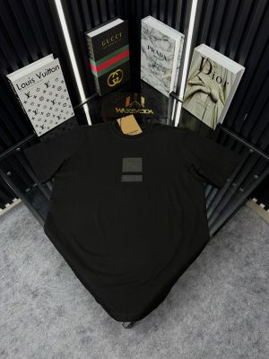 BRBRY Bisiklet Yaka Tshirt  /Siyah
