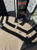 PRD Şeritli Polo Yaka Örme Triko Tshirt