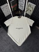 D&G Örme Triko Tshirt /Beyaz