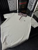 FP Polo Yaka Örme Triko Tshirt /Beyaz
