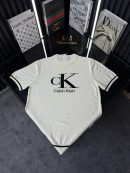 CK Örme Triko Tshirt /Beyaz