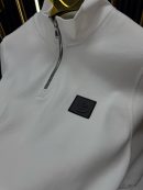 Stone Island Beyaz Örme Triko Kazak