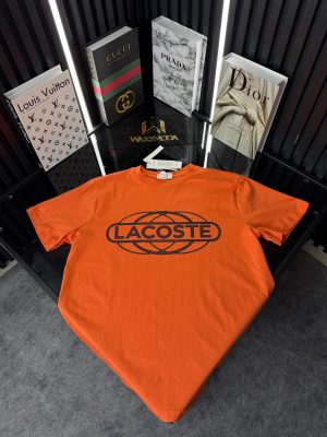 LCST Turuncu Bisiklet Yaka Tshirt