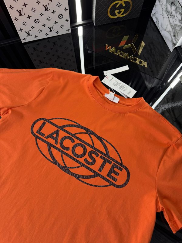 LCST Turuncu Bisiklet Yaka Tshirt - Görsel 3