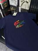 LCST Lacivert Bisiklet Yaka Tshirt