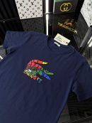 LCST Lacivert Bisiklet Yaka Tshirt
