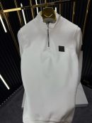 Stone Island Beyaz Örme Triko Kazak