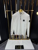 Stone Island Beyaz Örme Triko Kazak