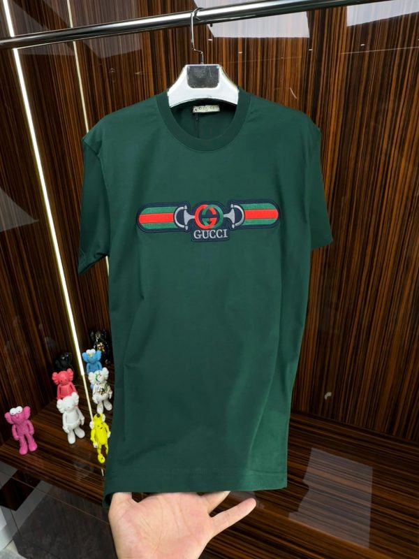 GCC Bisiklet Yaka Tshirt /Yeşil - Görsel 2