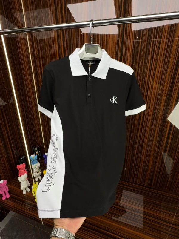 CK Polo Yaka Tshirt /Siyah - Görsel 2