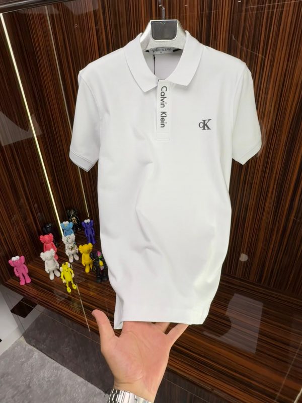 CK Polo Yaka Tshirt /Beyaz - Görsel 2