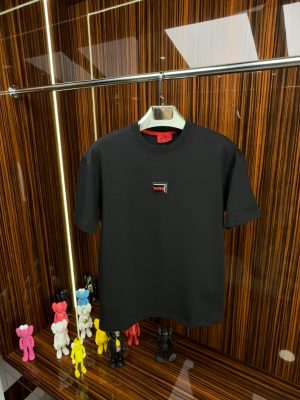 HG Bisiklet Yaka Tshirt /Siyah - L