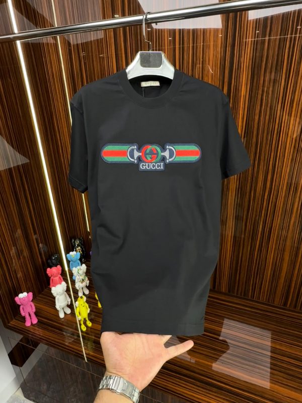 GCC Bisiklet Yaka Tshirt /Siyah - Görsel 2