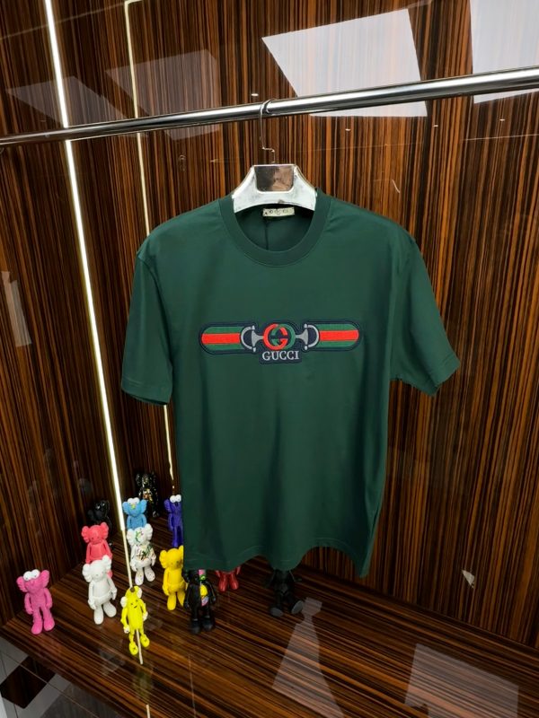GCC Bisiklet Yaka Tshirt /Yeşil