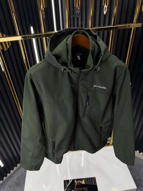 Softshell CLMB Haki Mont – Battal Beden - Görsel 2