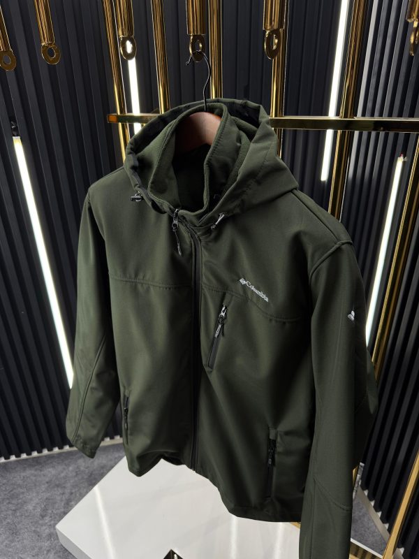 Softshell CLMB Haki Mont – Battal Beden - Görsel 3