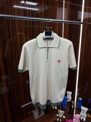 CSBLNC Polo Yaka Örme Triko Tshirt /Bej