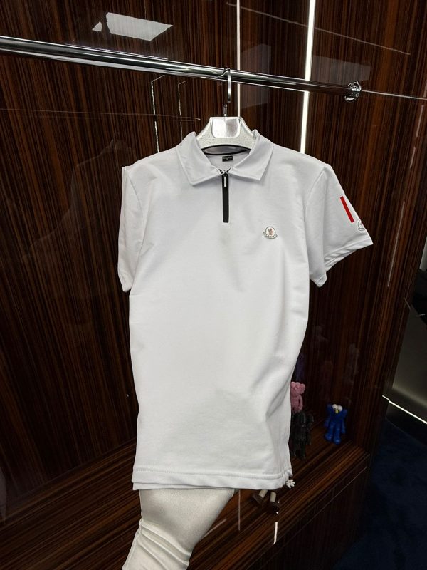 MNCLR Polo Yaka Tshirt /Beyaz - Görsel 2