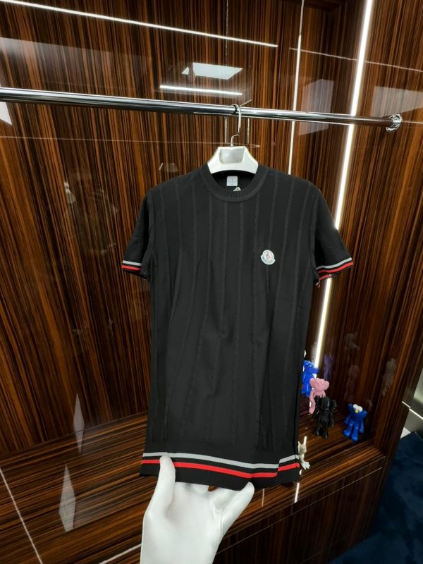 MNCLR Örme Triko Tshirt /Siyah - Görsel 2