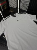 BSS Bisiklet Yaka Tshirt /Beyaz