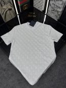 LV Bisiklet Yaka Tshirt /Beyaz