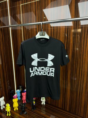 UA Bisiklet Yaka Tshirt /Siyah