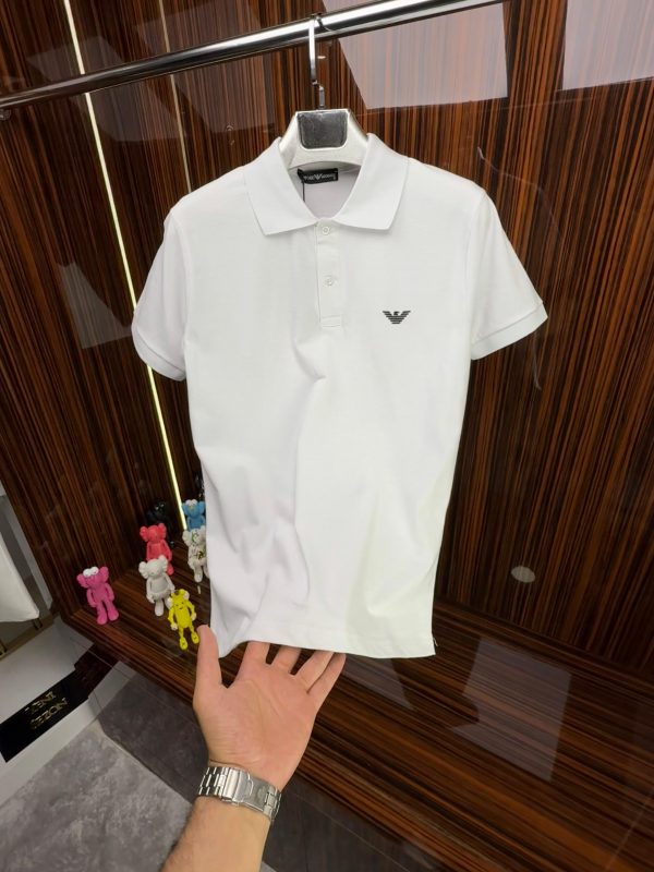 ARMN Polo Yaka Tshirt /Beyaz - Görsel 2