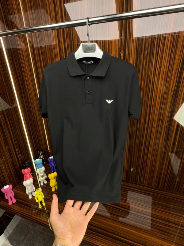 ARMN Polo Yaka Tshirt /Siyah - Görsel 2