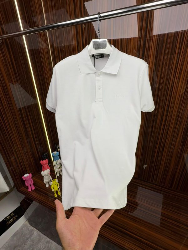 BS Polo Yaka Tshirt /Beyaz - Görsel 2