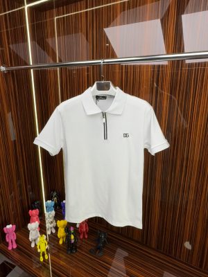 DG Polo Yaka Tshirt /Beyaz