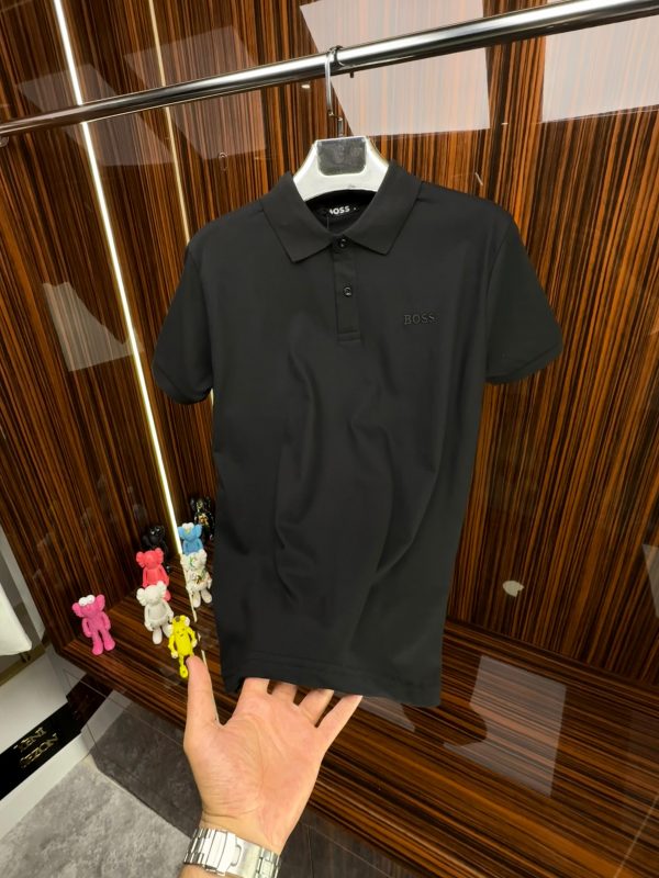 BS Polo Yaka Tshirt /Siyah - Görsel 2